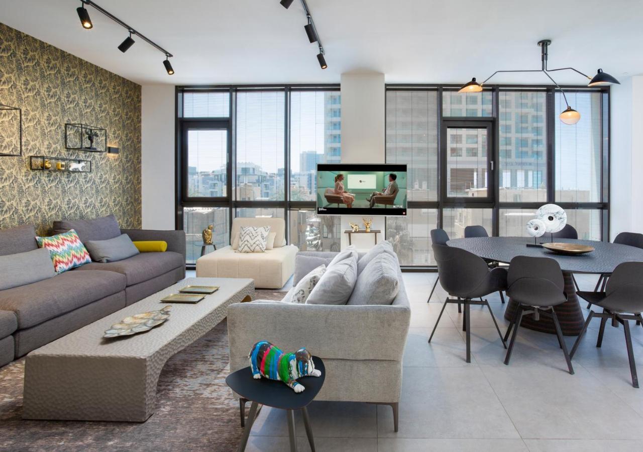 High Standing At Hayarkon By Holyguest Appartement Tel Aviv Buitenkant foto