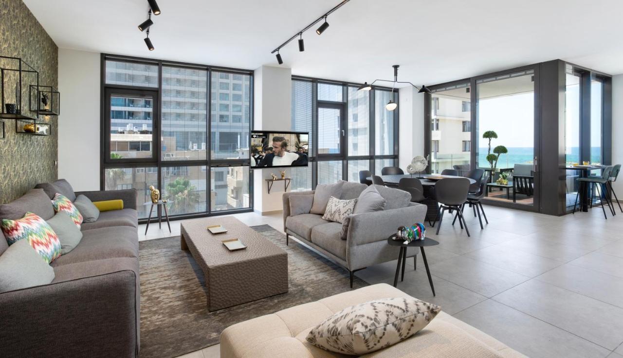 High Standing At Hayarkon By Holyguest Appartement Tel Aviv Buitenkant foto